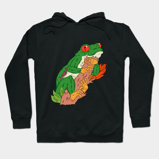 Poison Dart Frogs Hoodie by Ragna.cold